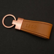Load image into Gallery viewer, DIY Keyring set with High quality Keyring Holder, Making Keyring,Leather craft tools MLT-P0000CUU