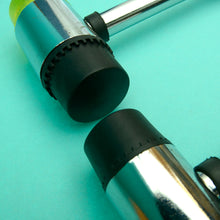 Load image into Gallery viewer, Rubber Mallet for leather craft tool,Dual-purpose rivet Hammer, 2 different side head hammer, Leather craft tools MLT-P0000BRB