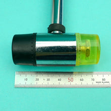 Load image into Gallery viewer, Rubber Mallet for leather craft tool,Dual-purpose rivet Hammer, 2 different side head hammer, Leather craft tools MLT-P0000BRB