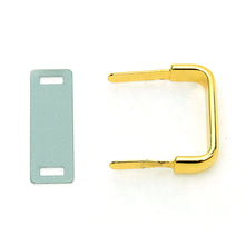 Load image into Gallery viewer, Square Round Verrou Ring, making bag,Diary,Cellphone case, Leather craft tools MLT-P0000CVN