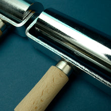 Load image into Gallery viewer, Leather Steel Roller for Leather Art Maker-Trim control-Edger Roller.Leather Craft Tool -MLT- P0000CVP