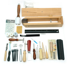 Load image into Gallery viewer, High Class tool set ,making bag, Leather craft tools MLT- P0000CWB