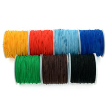 Load image into Gallery viewer, 1mm Rubber Band Cord for diary,25m, Making Diary, Leather craft tools MLT- P0000CWL