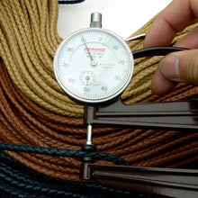 Load image into Gallery viewer, PU twisted Mesh cord 5mm(0.2inch) Genuine leather, braided leather cord, bracelet items, leather supplies MLT- P0000CCS