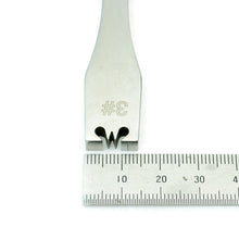 Load image into Gallery viewer, Zipper Blade Cutting Punch. use #3,#5 Leather craft tools MLT-P0000CWV