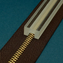 Load image into Gallery viewer, Zipper Guide no.3,5- included 3 size of it. Leather craft tools MLT- P0000CWS
