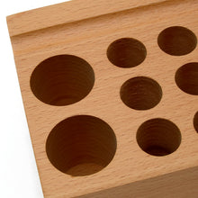 Load image into Gallery viewer, Basic Tool Rack 24 hole, Wooden Design tool Organizer for your design Tools,Leather Craft Tools -MLT-P0000CWW