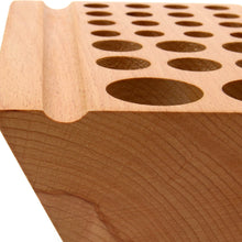 Load image into Gallery viewer, Basic Tool Rack 24 hole, Wooden Design tool Organizer for your design Tools,Leather Craft Tools -MLT-P0000CWW