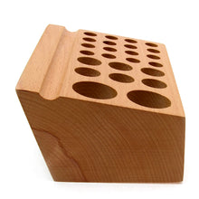 Load image into Gallery viewer, Basic Tool Rack 24 hole, Wooden Design tool Organizer for your design Tools,Leather Craft Tools -MLT-P0000CWW