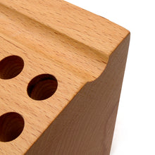 Load image into Gallery viewer, Basic Tool Rack 24 hole, Wooden Design tool Organizer for your design Tools,Leather Craft Tools -MLT-P0000CWW