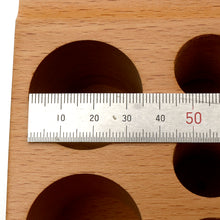 Load image into Gallery viewer, Basic Tool Rack 24 hole, Wooden Design tool Organizer for your design Tools,Leather Craft Tools -MLT-P0000CWW
