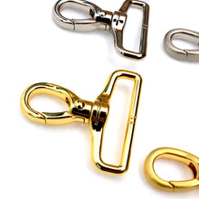 Load image into Gallery viewer, 40mm round head Swivel Clips-Plated Metal, Leather craft tools, for 40mm straps,Bag Making Suppliers MLT-P0000CXR
