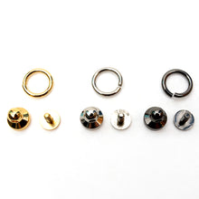 Load image into Gallery viewer, Low Head O-ring Button Studs, Anti rust, Drop Handle, Leather craft tools MLT-P0000CXY