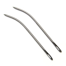 Load image into Gallery viewer, John James Needles - Curved pack needles, 2 pcs needles with 1 pack. Leather Hand Sewing Needles. JOHN JAMES -MLT-P0000CXX