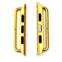 Load image into Gallery viewer, Plated Metal watch strap connector for 38/40, 42/44mm straps or wristband Making Suppliers-MLT-P0000CYG