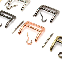 Load image into Gallery viewer, Plated Watch Buckles for watch Straps, for 18mm straps, small goods Making Suppliers Leather craft tools MLT-P0000CYF