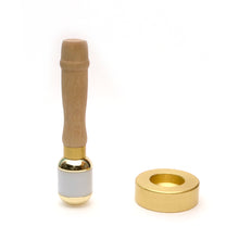 Load image into Gallery viewer, Brass Duracon Mallet Great for Forming and Bending, hammer, leather punch mallet, Leather craft tools MLT- P0000CYK