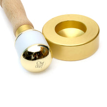 Load image into Gallery viewer, Brass Duracon Mallet Great for Forming and Bending, hammer, leather punch mallet, Leather craft tools MLT- P0000CYK