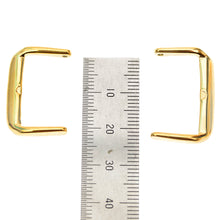 Load image into Gallery viewer, Plated Watch Basic Buckles for watch Straps, for 20,22mm straps, small goods Making Suppliers Leather craft tools MLT-P0000CYO