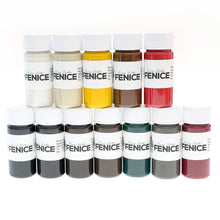 Load image into Gallery viewer, Fenice Co. section finishes. Leather edge paint Section Lacquers offers a pleasing finish to the edges,Leather craft tool MLT-P0000BGI