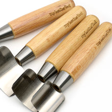 Load image into Gallery viewer, Leather Edge Round Cutter ver.2 durable steel Corner Round Punch Set- punches for leathercraft -MLT-P0000BIQ