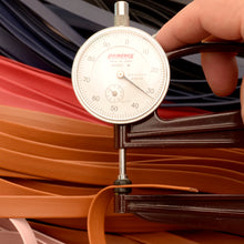 Load image into Gallery viewer, Flat Cord 12mm Genuine leather - 1m, leather cord, bracelet items