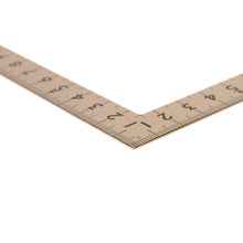 Load image into Gallery viewer, Steel square Silver ruler, 30*15cm, leather craft tools MLT-P0000BMT