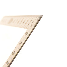 Load image into Gallery viewer, Steel square Silver ruler, 30*15cm, leather craft tools MLT-P0000BMT