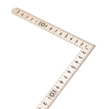 Load image into Gallery viewer, Steel square Silver ruler, 30*15cm, leather craft tools MLT-P0000BMT