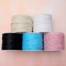 Load image into Gallery viewer, Cotton Cord 1mm(0.04inch), 76yd - natural cord, beads cord, Necklace items