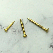 Load image into Gallery viewer, 50pcs or 500pcs Solid Brass Tack Nails, MLT-P0000DFK