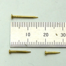 Load image into Gallery viewer, 50pcs or 500pcs Solid Brass Tack Nails, MLT-P0000DFK