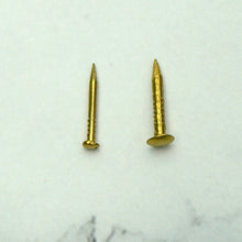Load image into Gallery viewer, 50pcs or 500pcs Solid Brass Tack Nails, MLT-P0000DFK