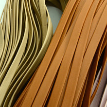 Load image into Gallery viewer, Flat Cord 8mm Genuine leather - 1m, leather cord, bracelet items, leather supplies MLT- P0000DCO