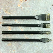 Load image into Gallery viewer, Seiwa Pro Diamond Stitching Chisels, Leather Stitching Prong Chisel Set, Chisels-Leather Craft Pricking Iron Tool MLT-P0000DDA