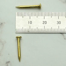Load image into Gallery viewer, 50pcs or 500pcs Solid Brass Tack Nails, MLT-P0000DFK