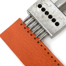 Load image into Gallery viewer, Round punch Chisels (4,6mm), Leather Stitching Prong Chisel Set, 2/6 Chisels-Leather Craft Pricking Iron Tool MLT-P0000CAB