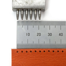 Load image into Gallery viewer, Round punch Chisels (4,6mm), Leather Stitching Prong Chisel Set, 2/6 Chisels-Leather Craft Pricking Iron Tool MLT-P0000CAB