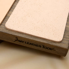Load image into Gallery viewer, Duel Face Wood Strop, Double Sided Sharpening Block, blade Polishing DIY Tools, Handmade Leather Craft tools MLT-P0000DMC