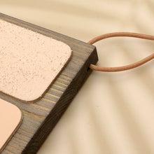 Load image into Gallery viewer, Duel Face Wood Strop, Double Sided Sharpening Block, blade Polishing DIY Tools, Handmade Leather Craft tools MLT-P0000DMC
