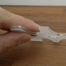 Load image into Gallery viewer, Belt End Shape Templet. 1 in 1Ruler, Round Ruler tool, use drawing tools,Leather craft tools MLT-P0000CBC