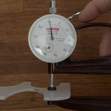 Load image into Gallery viewer, Belt End Shape Templet. 1 in 1Ruler, Round Ruler tool, use drawing tools,Leather craft tools MLT-P0000CBC