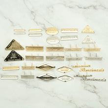 Load image into Gallery viewer, Hand Made logo decoration, 5ea 1set, making charm, Leather craft tool MLT-P0000DNN