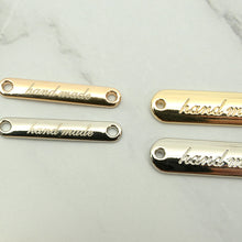 Load image into Gallery viewer, Hand Made logo decoration, 5ea 1set, making charm, Leather craft tool MLT-P0000DNN