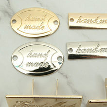 Load image into Gallery viewer, Hand Made logo decoration, 5ea 1set, making charm, Leather craft tool MLT-P0000DNN