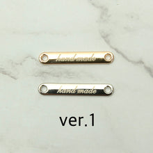 Load image into Gallery viewer, Hand Made logo decoration, 5ea 1set, making charm, Leather craft tool MLT-P0000DNN