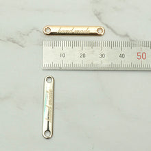 Load image into Gallery viewer, Hand Made logo decoration, 5ea 1set, making charm, Leather craft tool MLT-P0000DNN