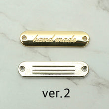Load image into Gallery viewer, Hand Made logo decoration, 5ea 1set, making charm, Leather craft tool MLT-P0000DNN