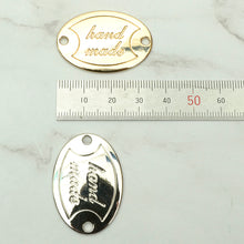 Load image into Gallery viewer, Hand Made logo decoration, 5ea 1set, making charm, Leather craft tool MLT-P0000DNN
