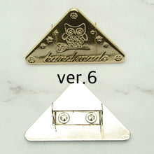 Load image into Gallery viewer, Hand Made logo decoration, 5ea 1set, making charm, Leather craft tool MLT-P0000DNN
